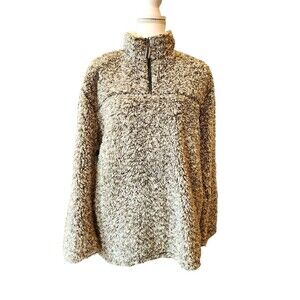 Copper Key Woman's Faux Fleece Pullover Sweater - Size Medium